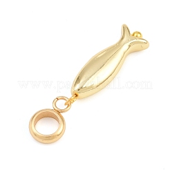 Brass European Dangle Charms&nbsp;PALLOY-JF04487