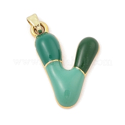 Alloy Enamel Pendants&nbsp;ENAM-S023-01G-V