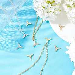 18Pcs 3 Colors Brass Charms&nbsp;KK-FH0002-40