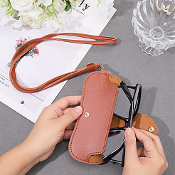 1Pc Imitation Leather Eyeglass Cases&nbsp;AJEW-CN0005-52A