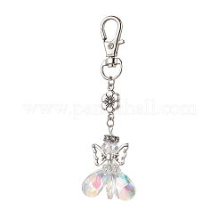 Angel Glass Pendant Decorations&nbsp;HJEW-MZ00261-03