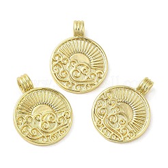 Rack Plating Brass Pendants&nbsp;KK-C030-30D-G