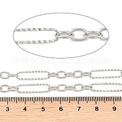 304 Stainless Steel Figaro Chains&nbsp;CHS-L034-05P