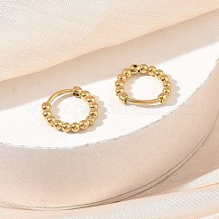 304 Stainless Steel Hoop Earrings&nbsp;SA-CBA46AF-25G