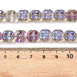 Electroplate Glass Beads Strands&nbsp;EGLA-T021-06F