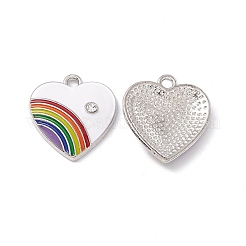 Alloy Enamel Pendant&nbsp;ENAM-H039-07P