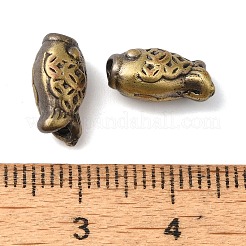 Rack Plating Brass Beads&nbsp;KK-P276-12BAB