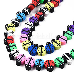 Handmade Polymer Clay Beads Strand&nbsp;CLAY-T020-36