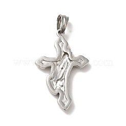 Tibetan Style 304 Stainless Steel Pendants&nbsp;STAS-G275-03AS
