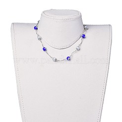Evil Eye Lampwork Jewelry Sets&nbsp;SJEW-JS01041-02
