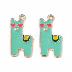 Alloy Enamel Pendants&nbsp;ENAM-C006-03KCG
