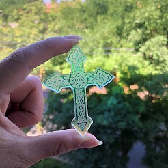 Religion Theme Cross Cabochon Silicone Molds&nbsp;DIY-L071-03