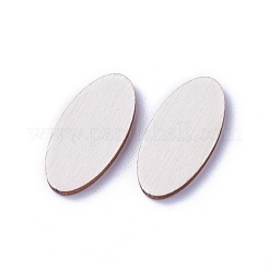 Undyed Wood Cabochons&nbsp;WOOD-I004-46