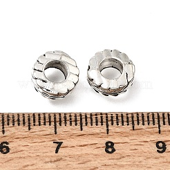 Tibetan Style Alloy European Beads&nbsp;AL-CBA3B63-17AS