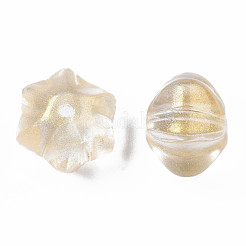 Transparent Spray Painted Glass Beads&nbsp;GLAA-S190-005A-08
