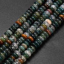 Natural Indian Agate Beads Strands&nbsp;G-L635-A29-4x2mm
