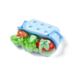 Supermarket Theme Opaque Resin Decoden Cabochons&nbsp;RESI-N039-115B