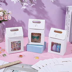 Rectangle Cardboard Fold Gift Box&nbsp;CON-WH0089-116A