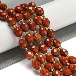 Natural Red Jasper Beads Strands&nbsp;G-N342-39