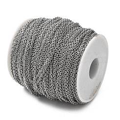 Tarnish Resistant 304 Stainless Steel Cable Chains&nbsp;CHS-Q001-13-100m