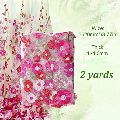 1Pc Polyester Mesh Embroidery Fabric&nbsp;DIY-HY0003-48