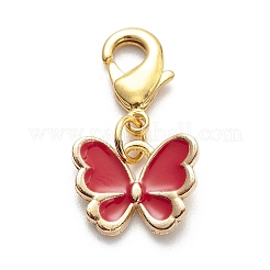 Alloy Enamel Pendant Decoration&nbsp;HJEW-JM00804