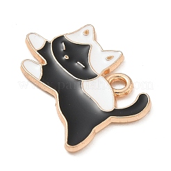 Alloy Enamel Pendants&nbsp;ENAM-A008-09KCG-03