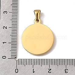 304 Stainless Steel Pendants&nbsp;STAS-B094-01E-G