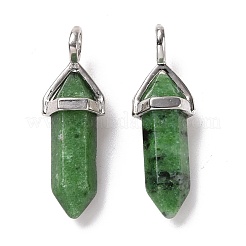 Natural Ruby in Zoisite Pointed Pendants&nbsp;G-K329-44P