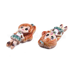 Opaque Resin Cabochons&nbsp;CRES-N018-049