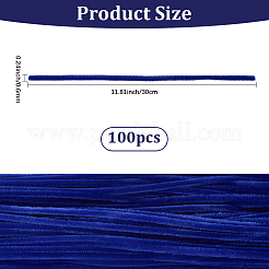 100Pcs DIY Plush Sticks&nbsp;FIND-SP0004-72I