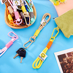 16Pcs 8 Colors Braided Nylon Strap&nbsp;AJEW-TA0002-07