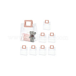 Transparent PVC Gift Bags with Handle&nbsp;DIY-WH0105-18