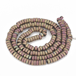 Electroplate Non-magnetic Synthetic Hematite Beads Strands&nbsp;G-T061-140I