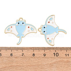 Alloy Enamel Pendants&nbsp;AL-CBA5FAE-03G-B