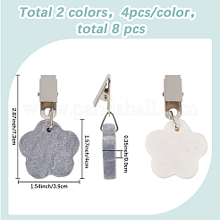 8Pcs 2 Colors Marble Tablecloth Weights&nbsp;AJEW-GF0011-84A