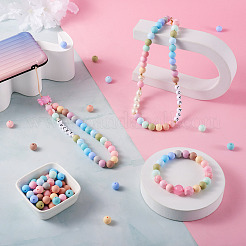 140Pcs 14 Colors Food Grade Eco-Friendly Silicone Beads&nbsp;SIL-TA0001-26