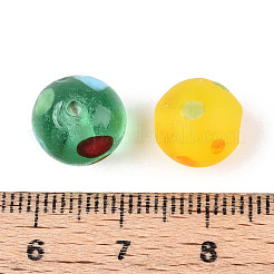 Handmade Lampwork Beads Strands&nbsp;LAMP-N036-10A-01