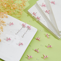 40Pcs Alloy Stud Earring Findings&nbsp;EJEW-DC0001-47