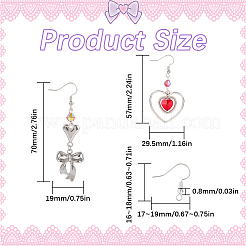 DIY Alloy Earring Jewelry Making Kit&nbsp;DIY-SC0028-90