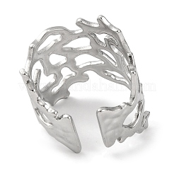 304 Stainless Steel Cuff Bangles for Women&nbsp;BJEW-D050-02S