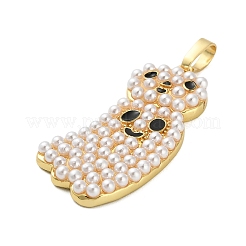Halloween Brass Enamel Pendants&nbsp;KK-F915-02C-G