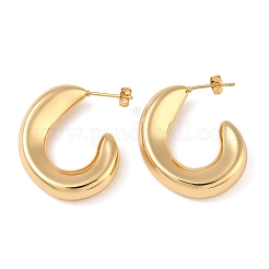 Brass Stud Earrings&nbsp;KK-CBAD851-06G