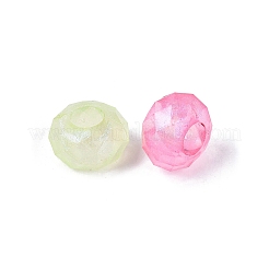 Transparent Acrylic European Beads&nbsp;OACR-Q200-13
