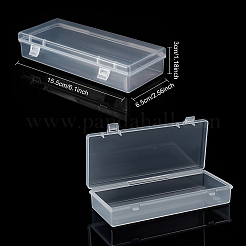 10Pcs Transparent Plastic Bead Containers&nbsp;CON-BC0002-25