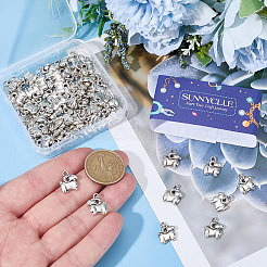 80Pcs Tibetan Style Alloy Charms&nbsp;TIBEP-SC0003-52