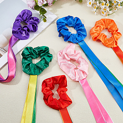 12Pcs 6 Colors Polyester Wrist Sash&nbsp;AJEW-DC0004-16