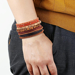 1 Bag Multi-strand Bracelets&nbsp;BJEW-CL0001-12