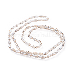 Electroplate Glass Beads Strands&nbsp;EGLA-L015-A