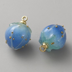 Plastic Pendants&nbsp;FIND-WH0433-14E
